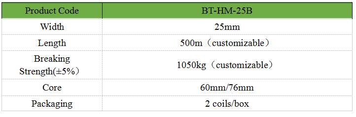 25mm Polyester Bale Press Strapping