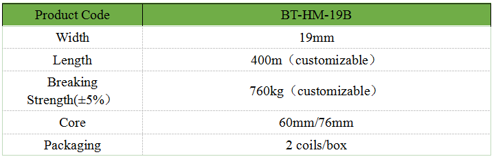 19mm Polyester Bale Press Strapping