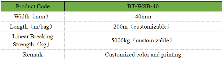 40mm Polyester Lashing Strapping